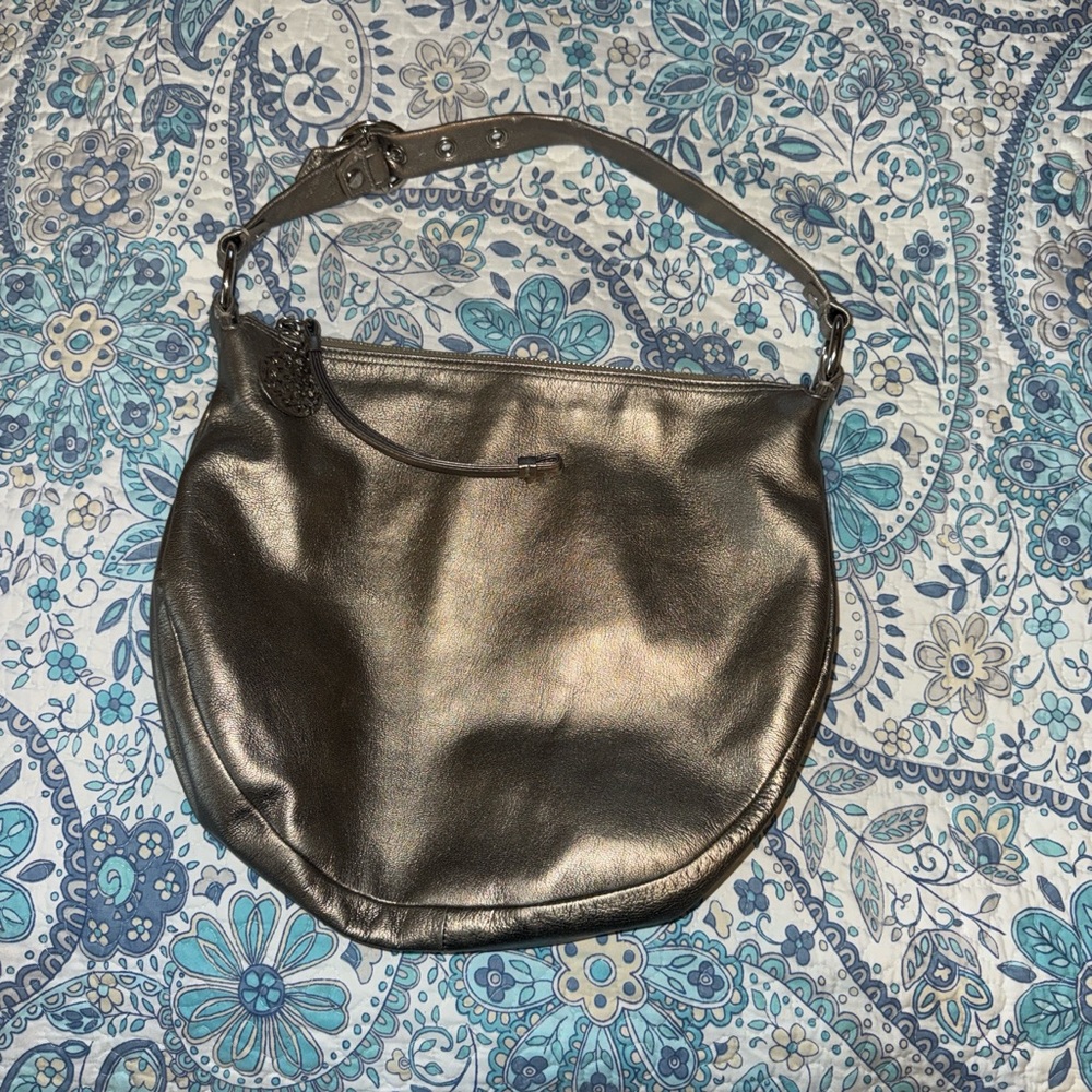 Vintage coach Metallic Shoulder Bag